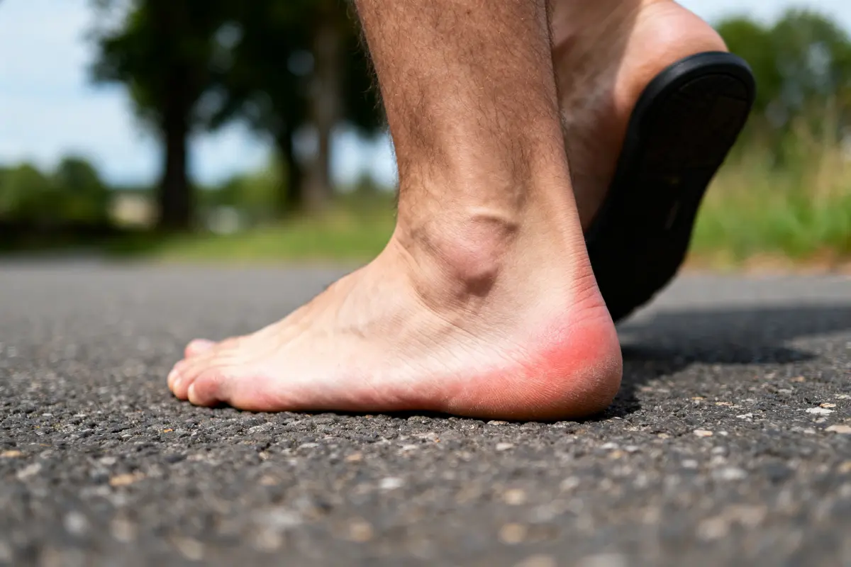Douleur sous le pied sur le côté extérieur : Causes et solutions ?